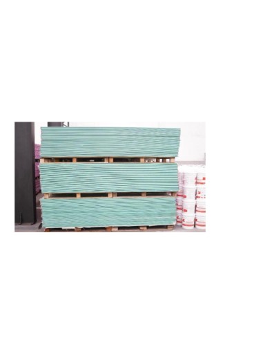 Placa de yeso antihumedad