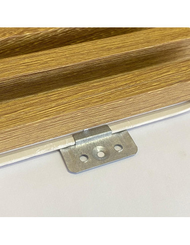 Chapita fijacion ripado interior