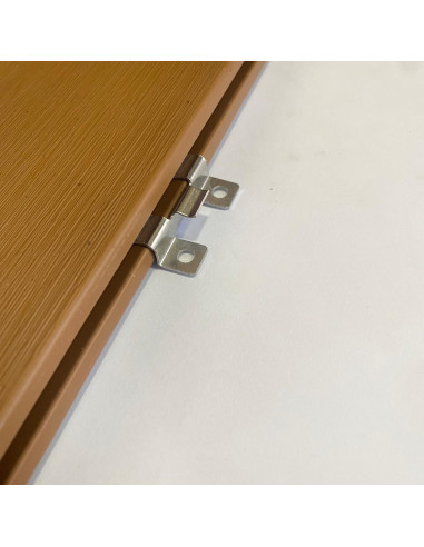 Chapita intermedia fijacion piso deck