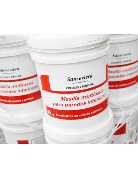 Masilla multiusos para paredes interiores